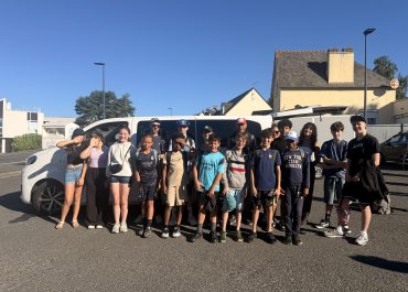 Le plein de soleil pour 15 jeunes de Saint Brieuc à La Baule au mois de juillet